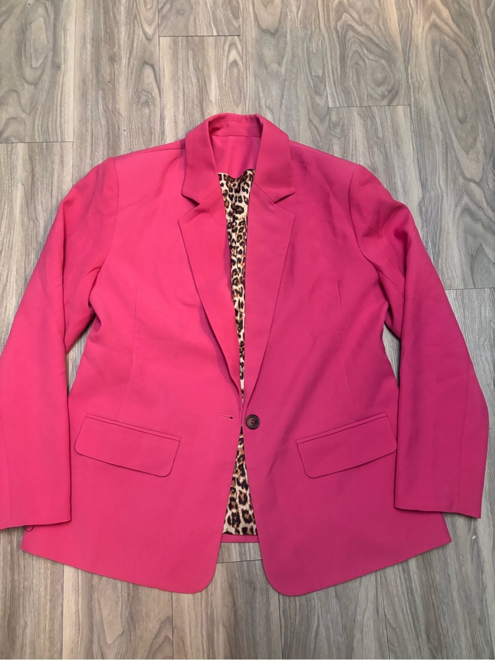 Women's Hot Pink Blazer Jacket